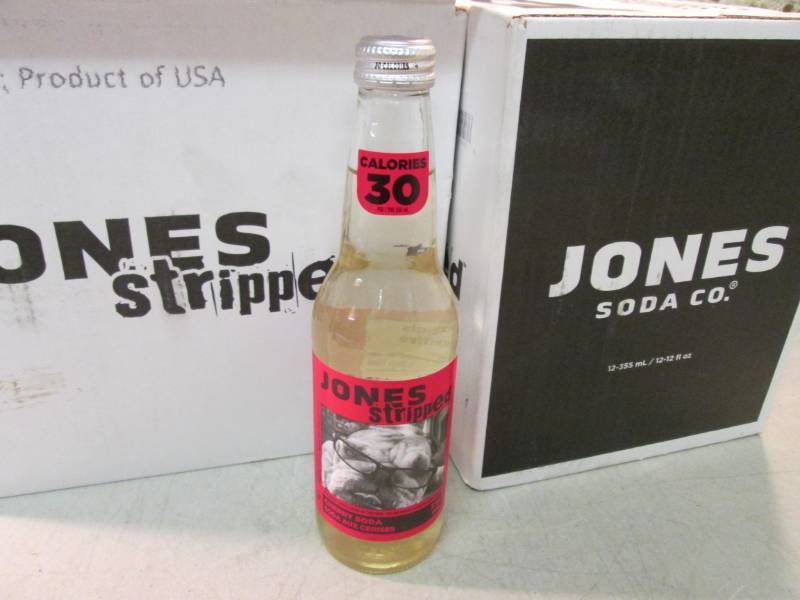 lot 244 image: 2 - 12 Packs of Jones Stripped Cher...