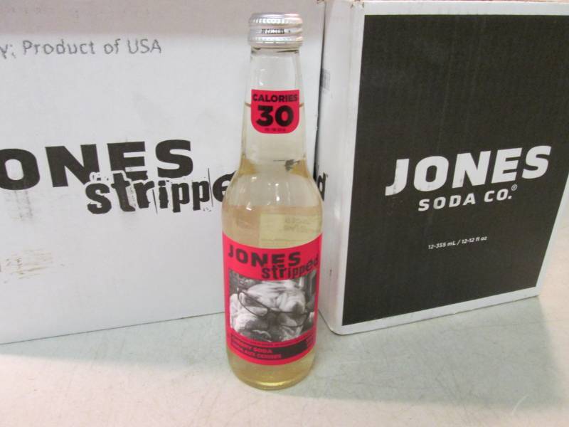 lot 245 image: 2 - 12 Packs of Jones Stripped Cher...