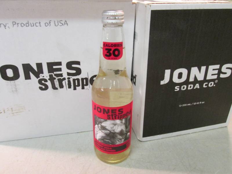 lot 246 image: 2 - 12 Packs of Jones Stripped Cher...