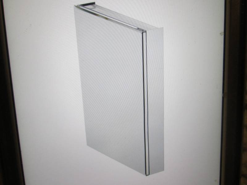 lot 255 image: Pegasus 24 x 30 Frameless Recesse...