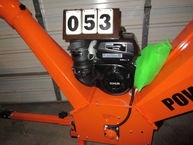 lot 53 image: Power  King 4 ChipperShredder