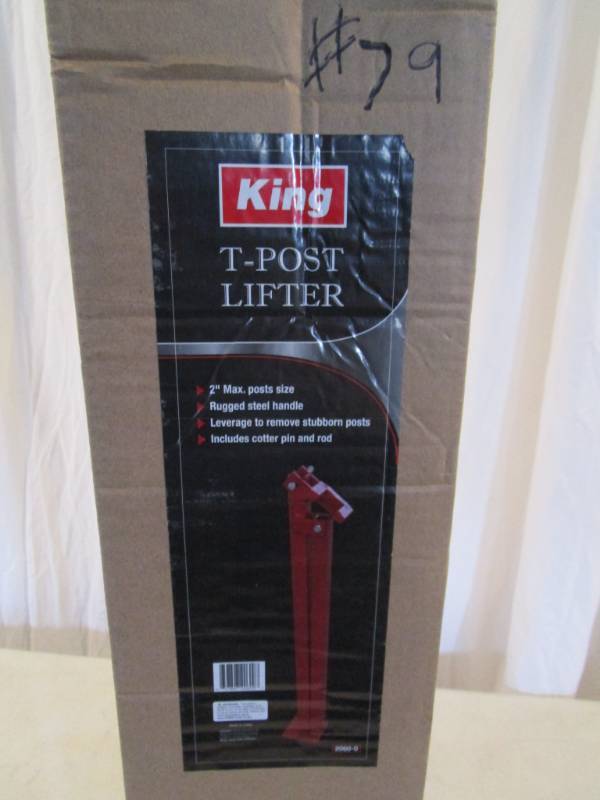 lot 79 image: T-Post Lifter