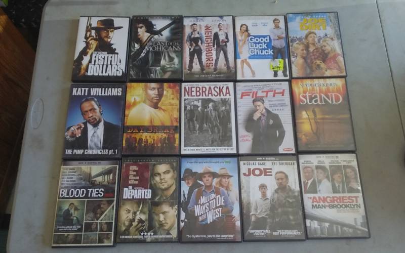 lot 41 image: 15-DVDs