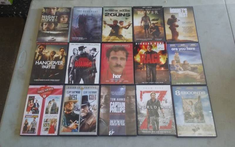 lot 42 image: 15-DVDs