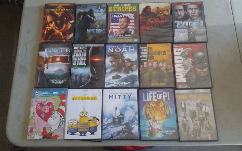 lot 43 image: 15-DVDs