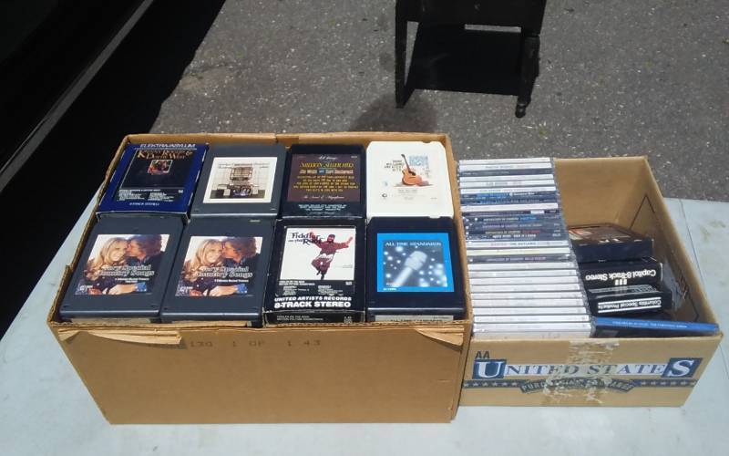 lot 46 image: Collection Of 8-Track Tapes CDs (Most Classic Country)