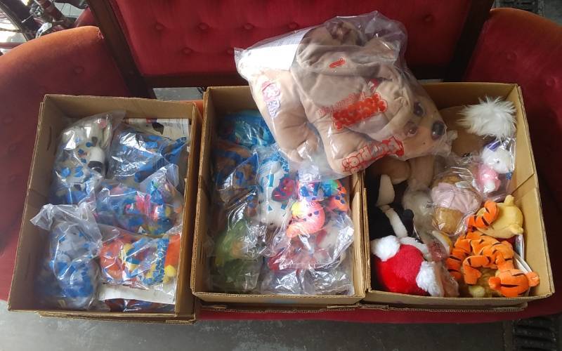 lot 54 image: Collection Of AVON & Other New Plush Animals