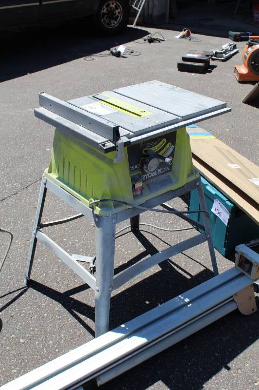 lot 19 image: Ryobi 10in. Table Saw