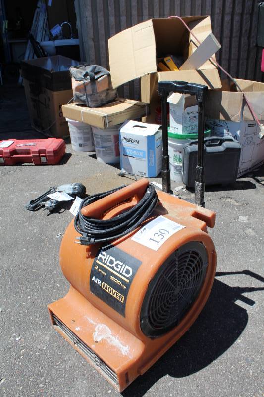 lot 130 image: Ridgid Air Mover