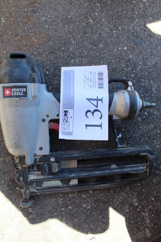 lot 134 image: Porter-Cable Pneumatic 16GA Finish Nailer