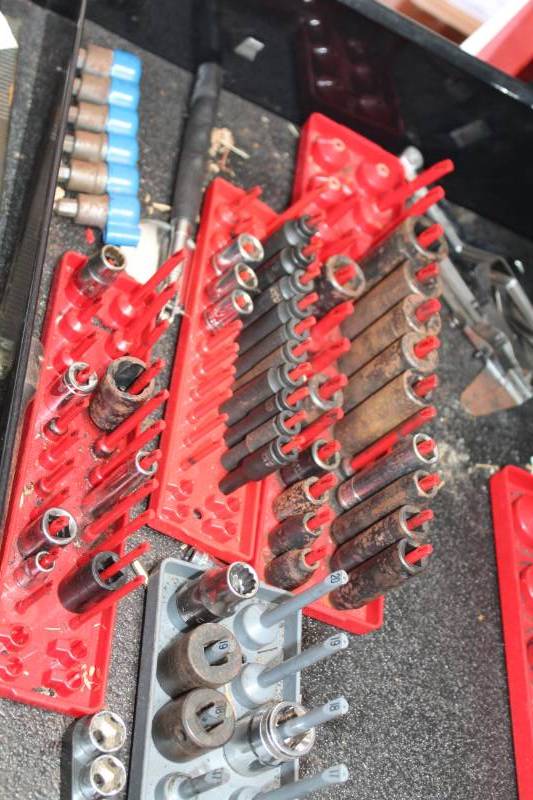 lot 169 image: Socket Sets, Socket Holders, Wrench Head Sets