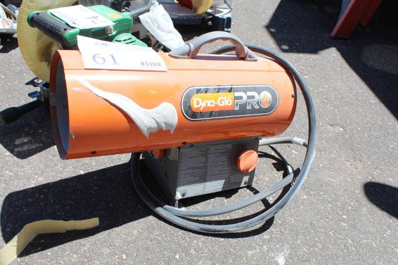 lot 61 image: Dyna-Glo Pro Portable Propane Torpedo Space Heater