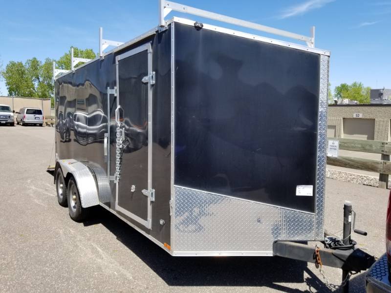 lot 5 image: 2014 Stealth Titan 64 16ft. 2-Axle Box Trailer