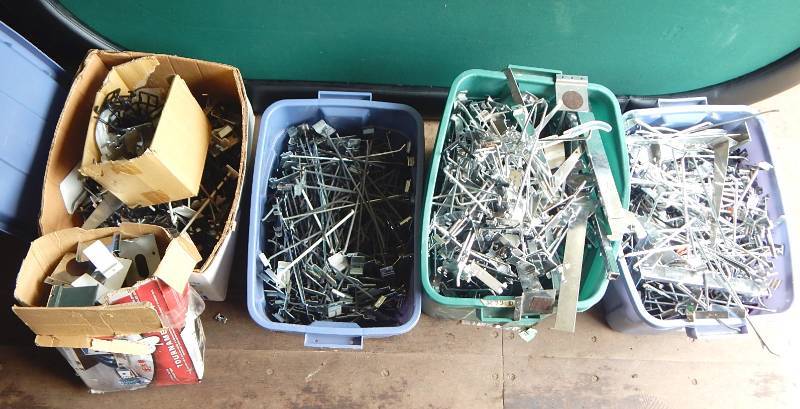 Large Lot of Retail Display Brackets