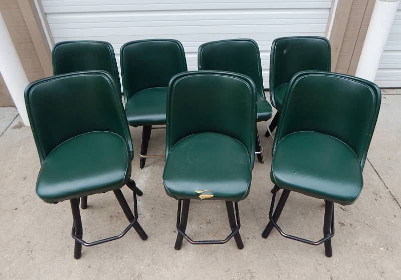 Lot of SoDak Chair Company and MLP Seating Corp. Swivel Base Casino Gaming Chairs