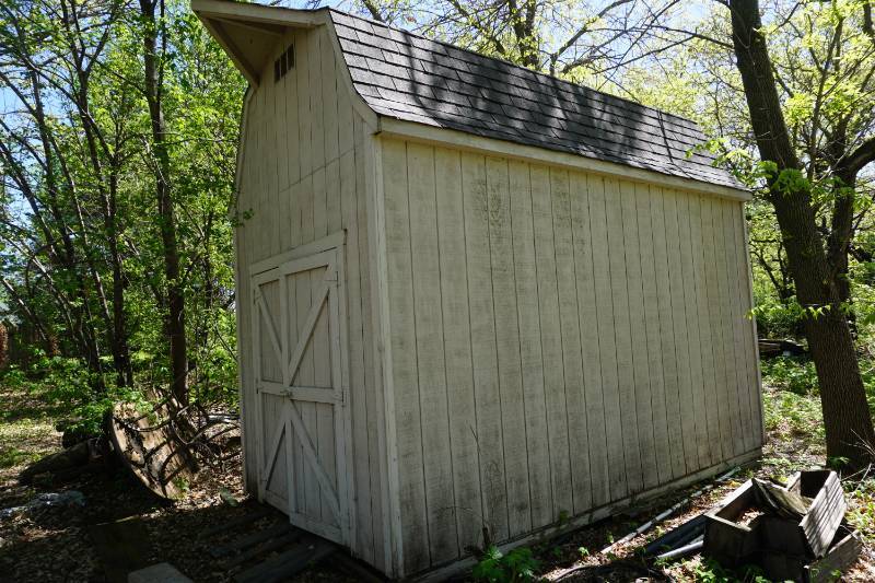 lot 3 image: 14 x 8 Barn Style Storage Shed