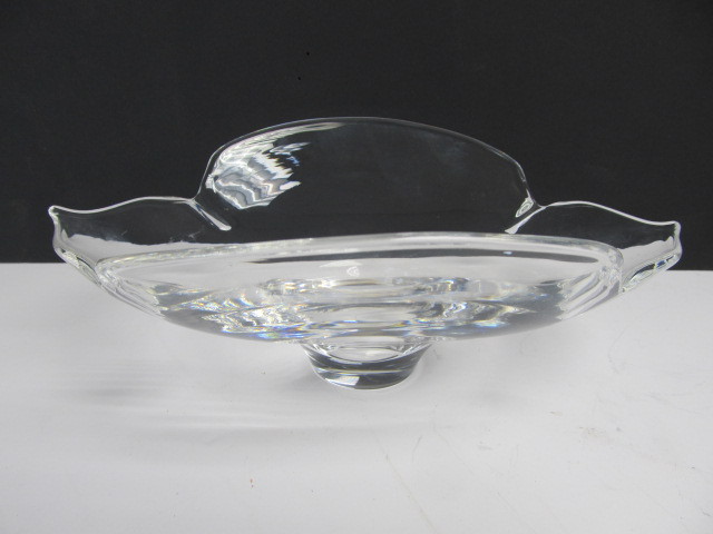 lot 67 image: Signed STEUBEN Art Glass Crystal Bowl #3