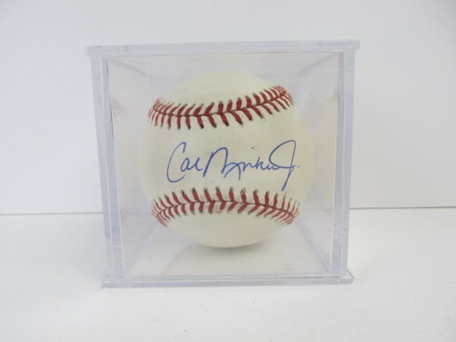 lot 88 image: Authentic CAL RIPKEN Autographed Baseball
