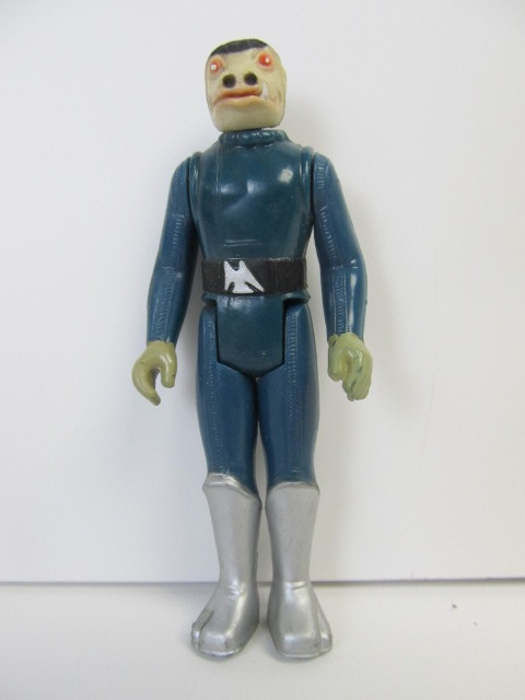 lot 97 image: Rare Original 1978 Star Wars Action Figure - BLUE SNAGGLETOOTH 