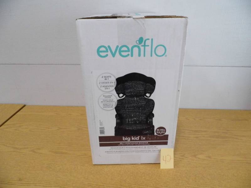 lot 42 image: New Evenflo Big Kid 1X Booster Seat