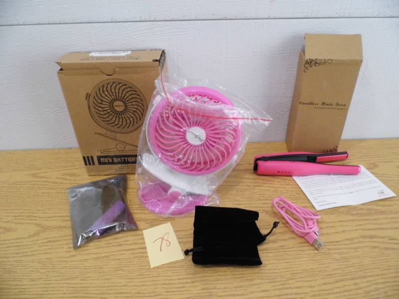lot 78 image: Fan - Hair Iron