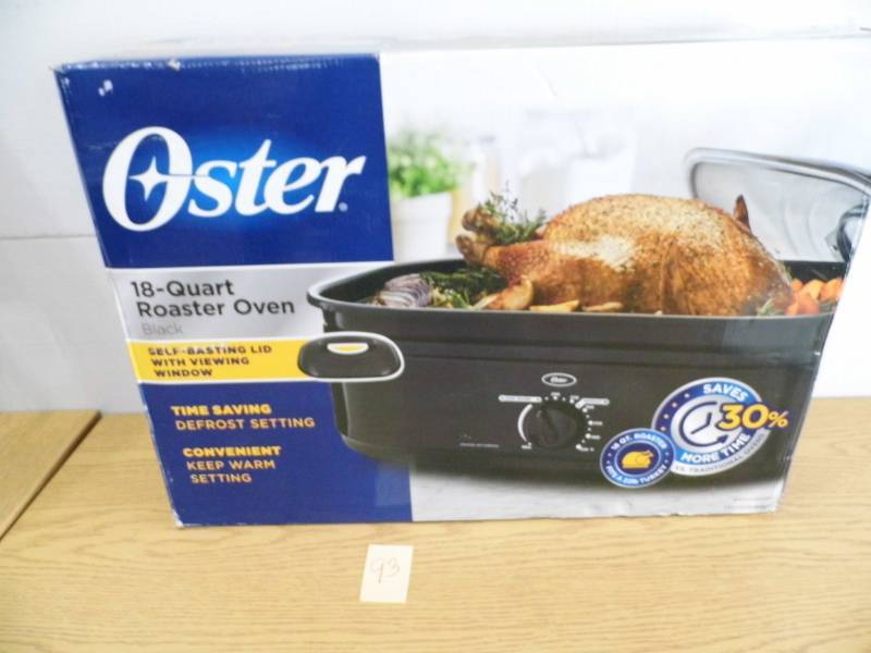 lot 93 image: New Oster 18 Quart Roaster