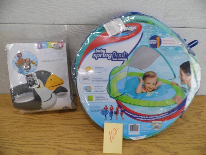 lot 102 image: Baby Flotation Items