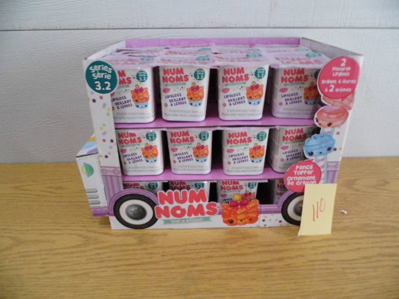 lot 110 image: Lot of 36 Num Noms Lip Gloss