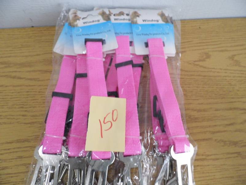 lot 150 image: Lot of 10 Pet Seatbelts