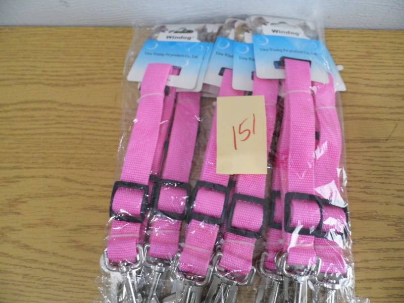lot 151 image: Lot of 10 Pet Seatbelts