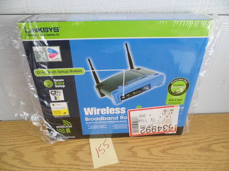 lot 155 image: Linsys Modem