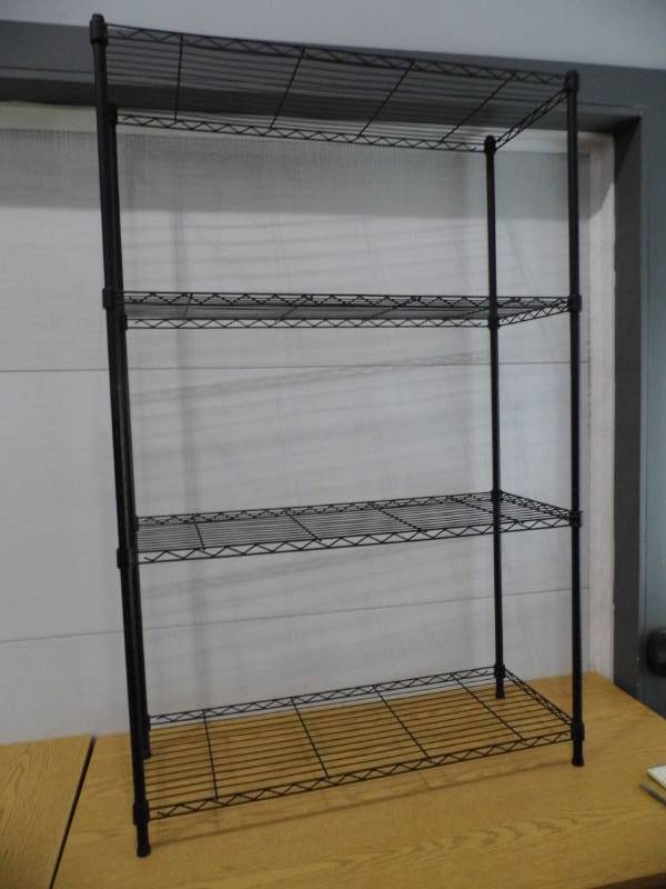 lot 165 image: Black Metro Style Racking