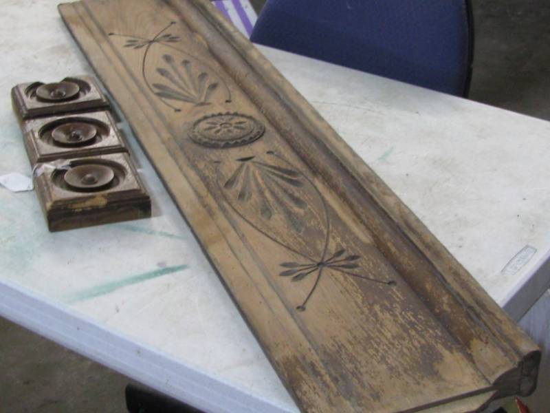 lot 17 image: Wood Architectural Salvage