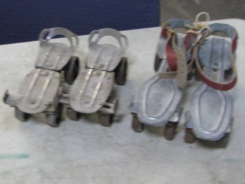 lot 24 image: Vintage Roller Skates