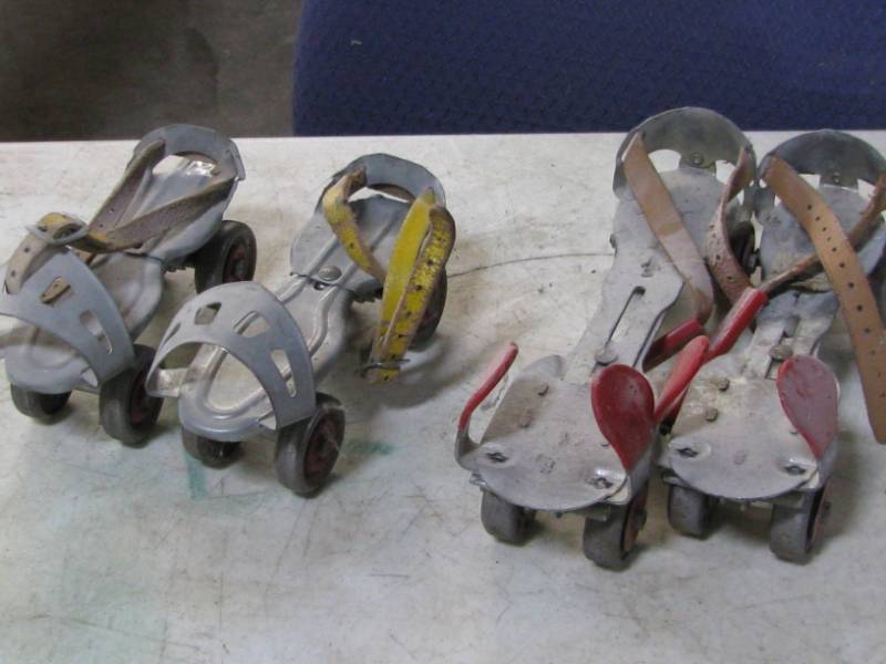 lot 25 image: Vintage Roller Skates
