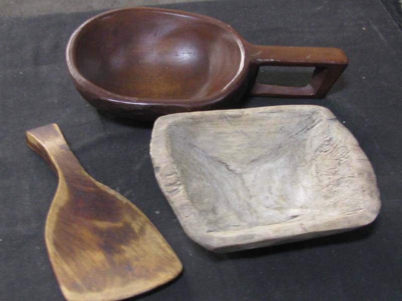 lot 75 image: Hand Hewn Wood