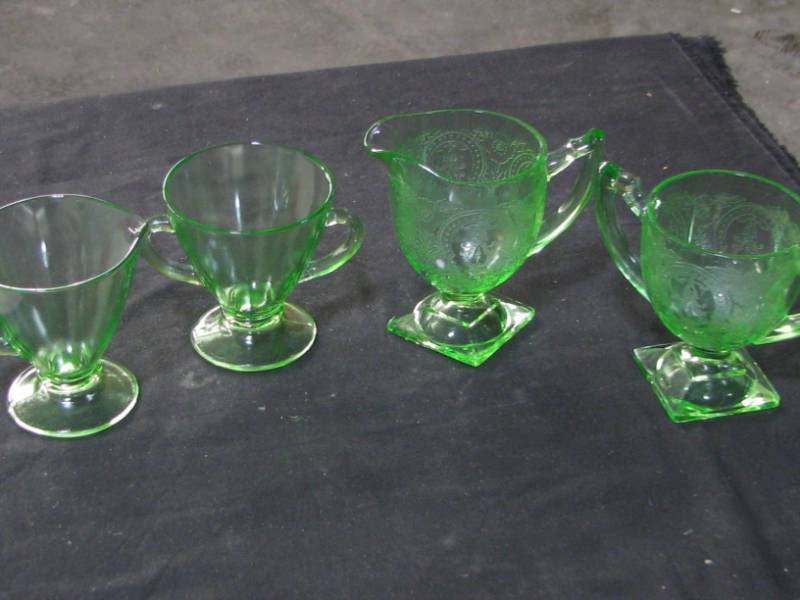 lot 82 image: Depression Glass