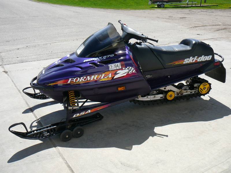 1998 Bombardier Formula Z Snowmobile