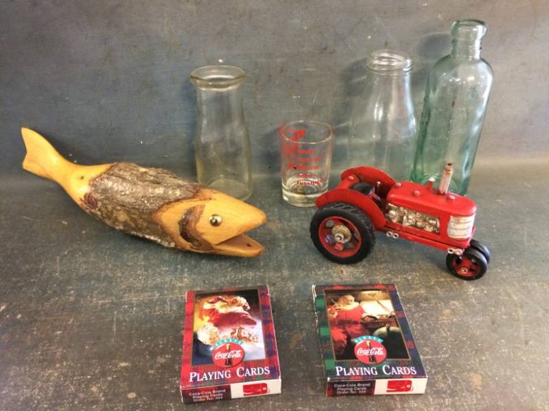 Coca-Cola Glass Bottle, Playing Cards and More