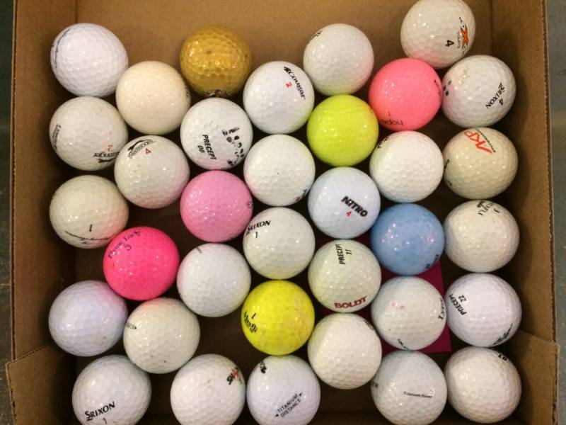 Assorted Golf Balls