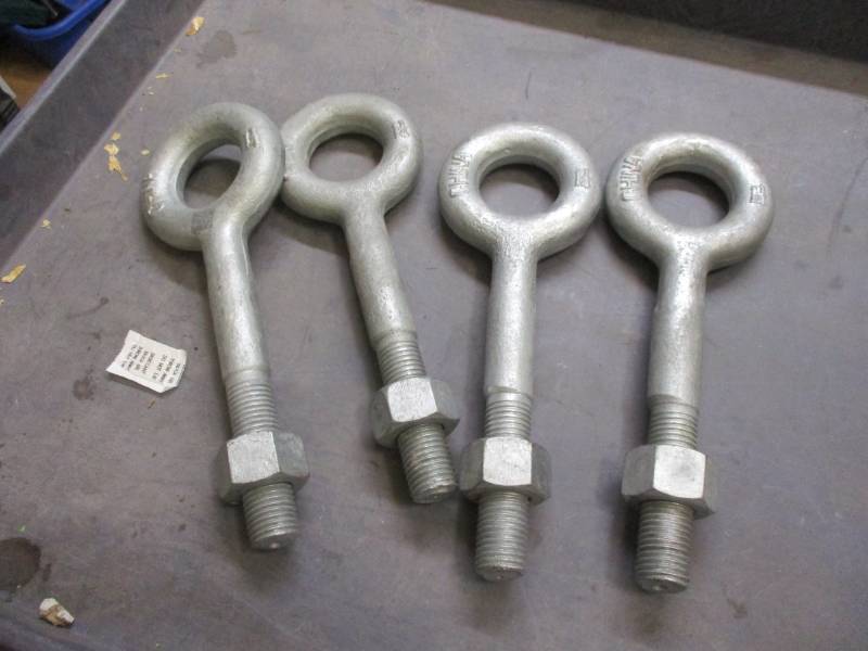 1 14 x Galv Eye Bolts