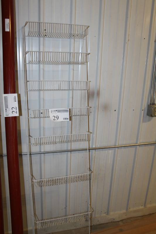 lot 29 image: 7-Tier Wire Rack Display
