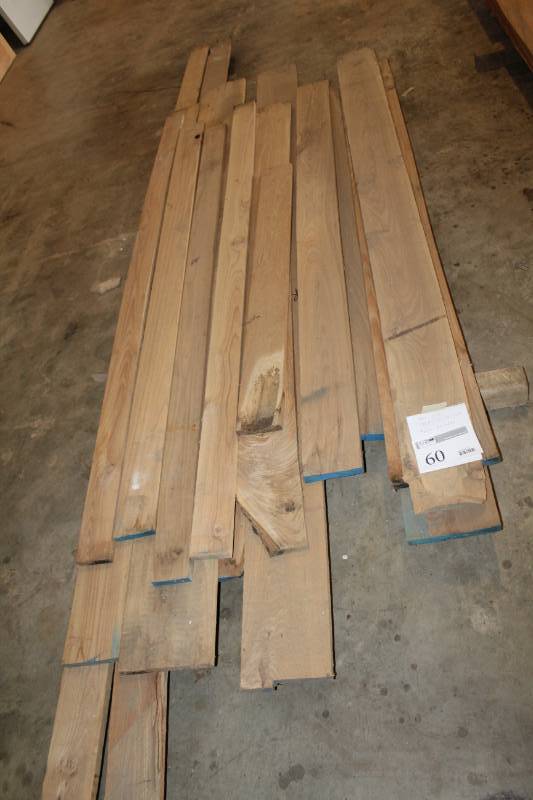 lot 60 image: Red Elm Wood Boards