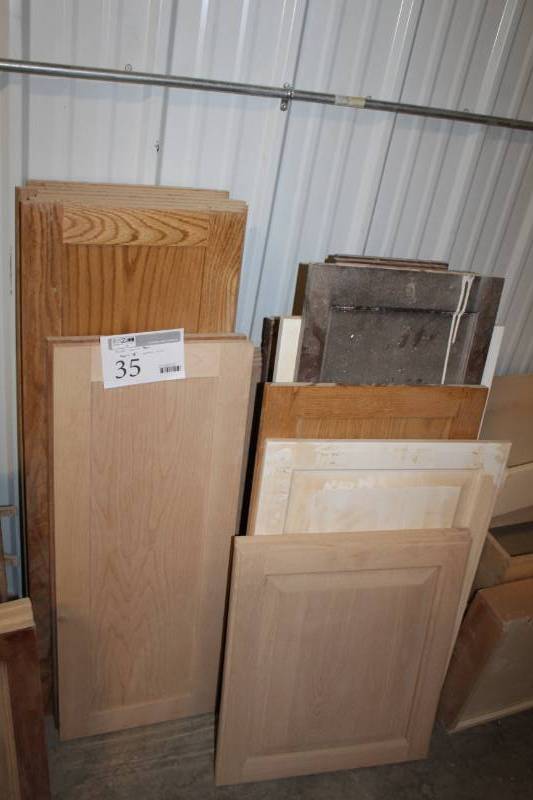 lot 35 image: Lot of (Approximately 25) Cabinet Doors