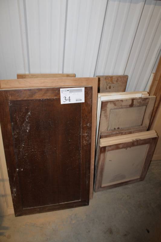 lot 34 image: Lot of (Approximately 30) Cabinet Doors