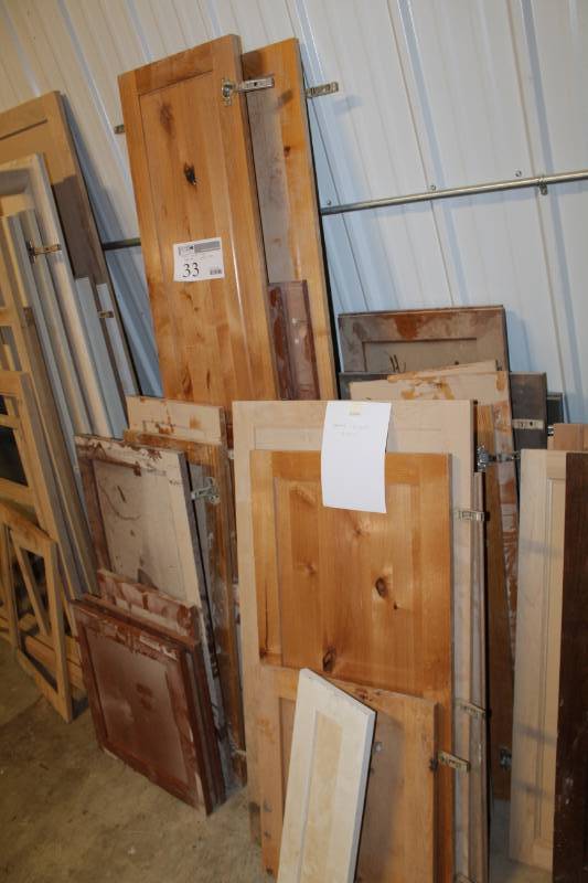 lot 33 image: Lot of (Approximately 20) Cabinet Doors