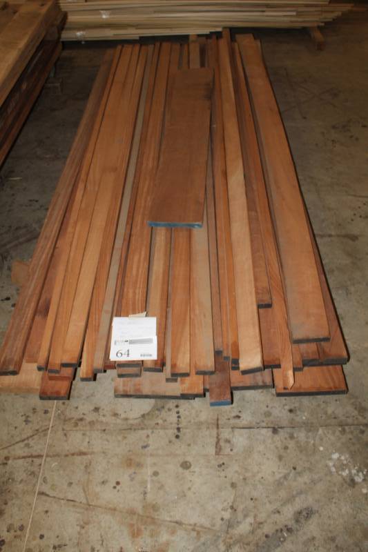 lot 64 image: Mahogany Wood Narrows and Boards