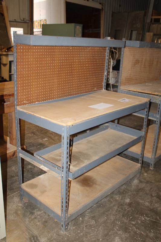 lot 96 image: 3-Tier Shop Table