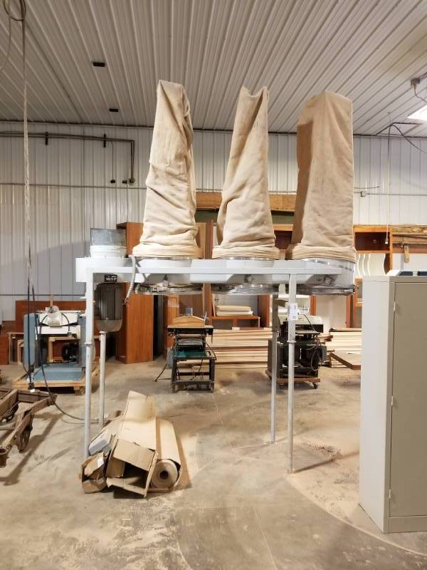 lot 8 image: Boshco Inc. Dustek High Efficiency Internal Dust Collection System