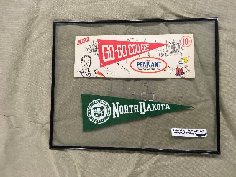 lot 473 image: 1960 UND Pennant W Original Package